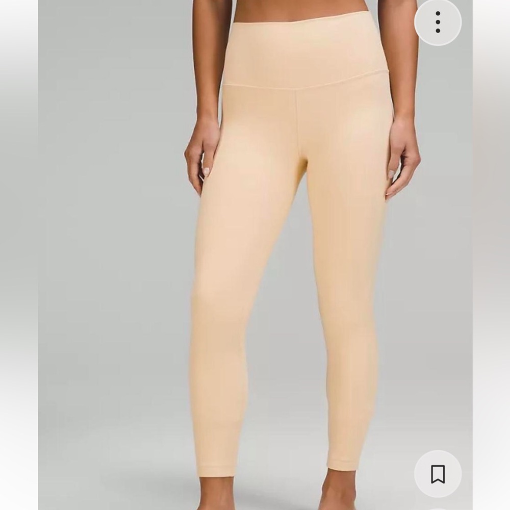 Lululemon butter yellow align  Leggings